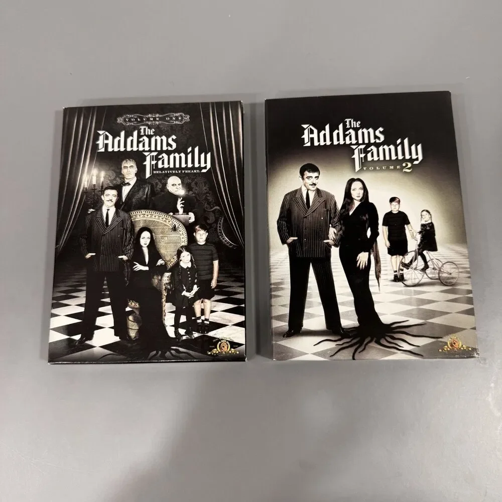 The Adams Family- Volume 1 and Volume 2 - DVDs - Picture 1 of 8